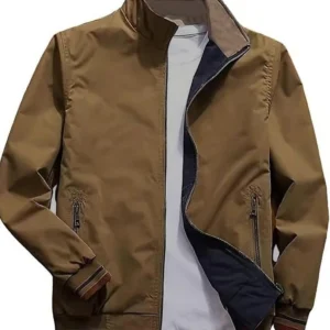 POSHAX Men Solid Casual Jacket